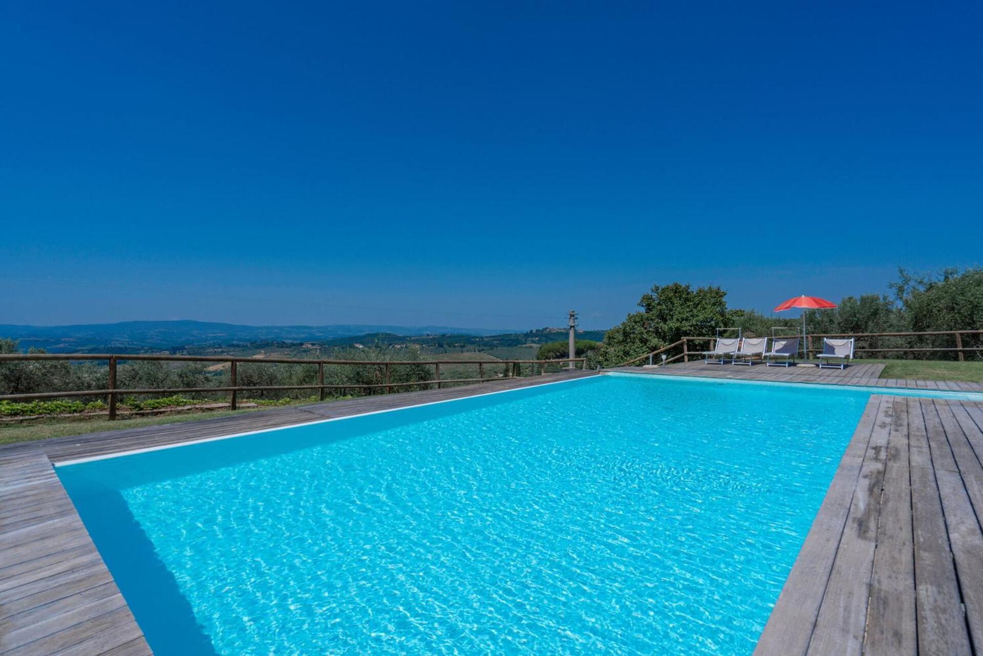 Fattoria Le Fonti Apartment Поджибонси Екстериор снимка